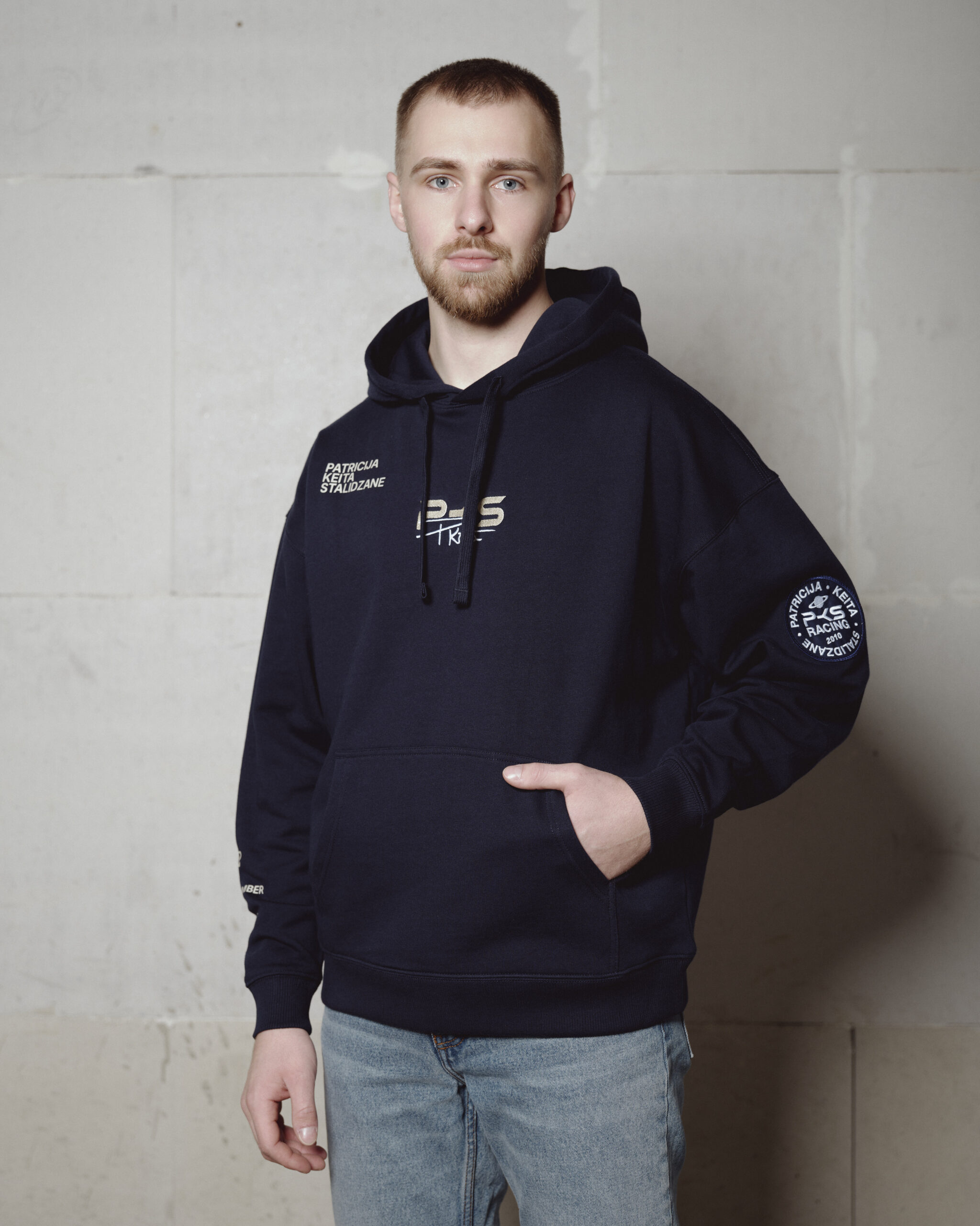 PKS-Hoodie cosmic blue, Unisex - Image 4