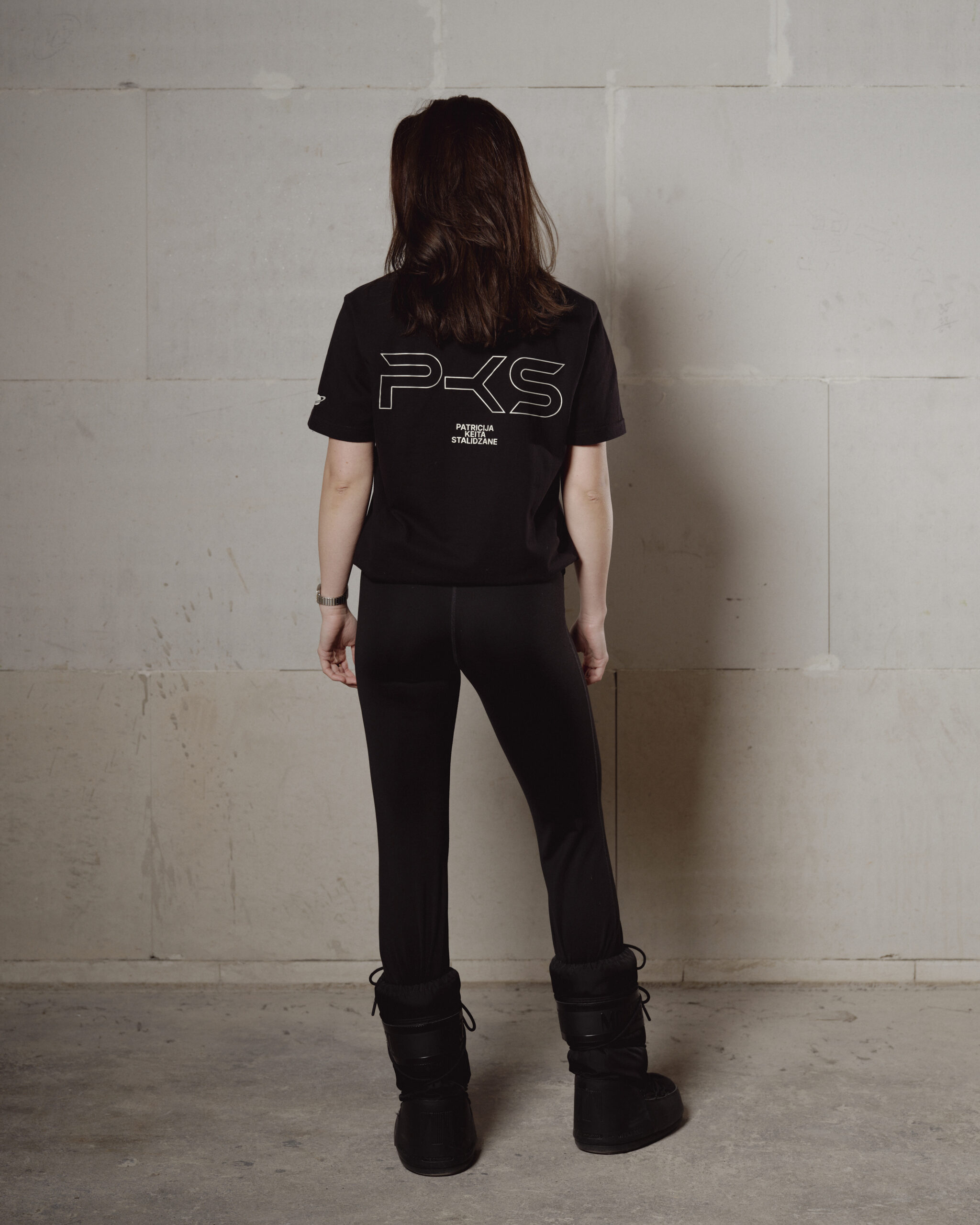 PKS-T-Shirt orbit black, Unisex - Image 5