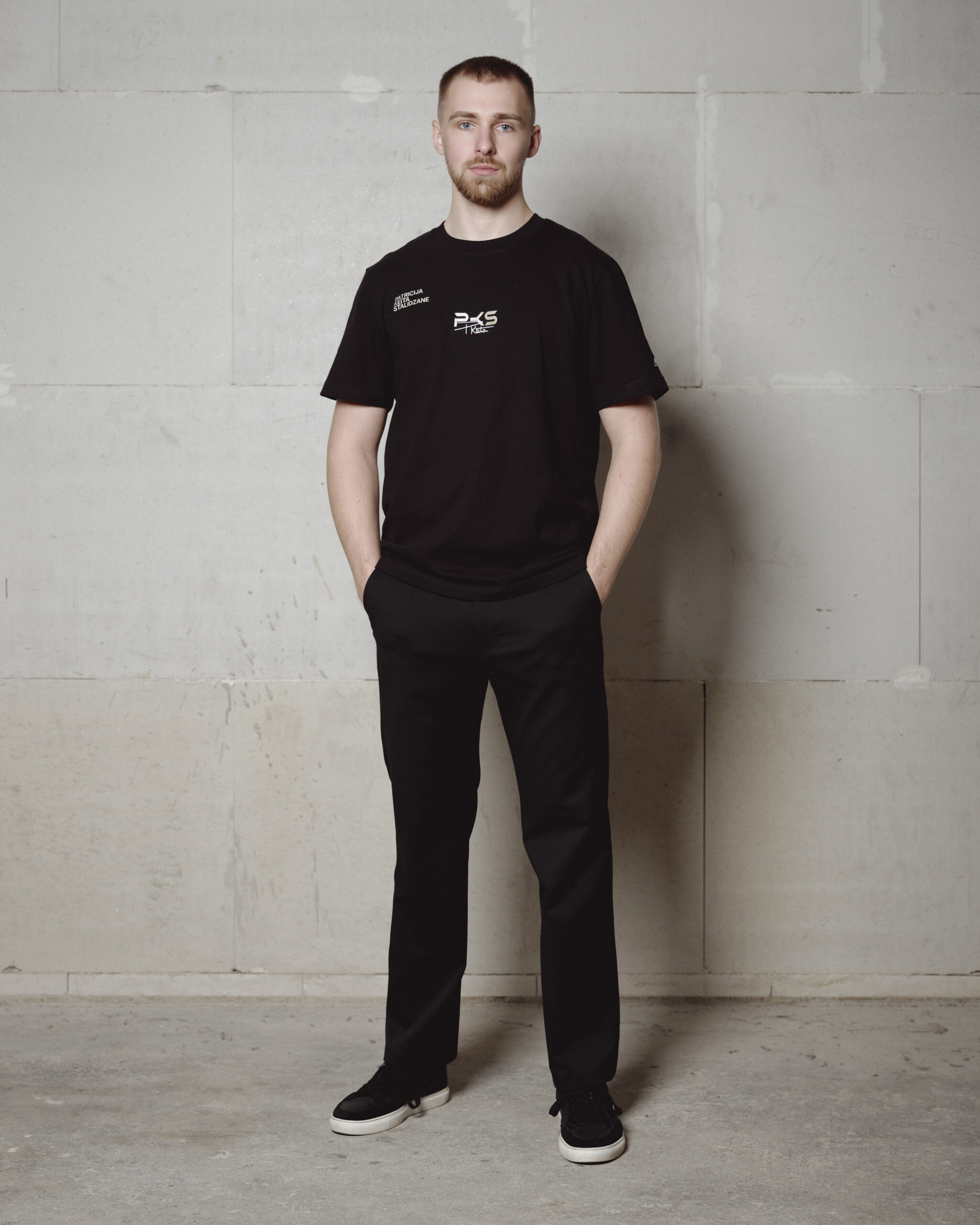 PKS-T-Shirt orbit black, Unisex - Image 3